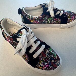 Nintendo Kids Multi-Character Graphic Sneakers - White Laces